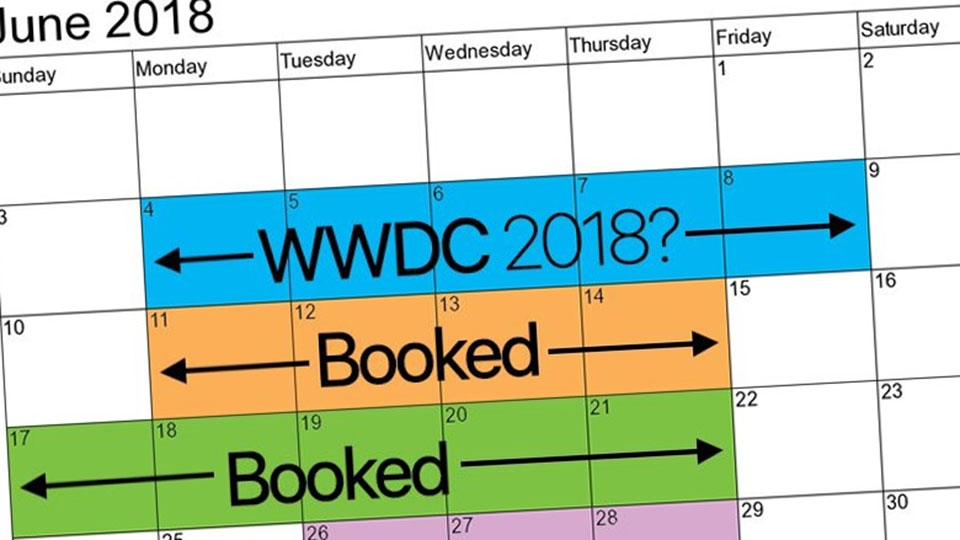 Apple công bố WWDC 2018 sẽ diễn ra vào 04 tháng 06