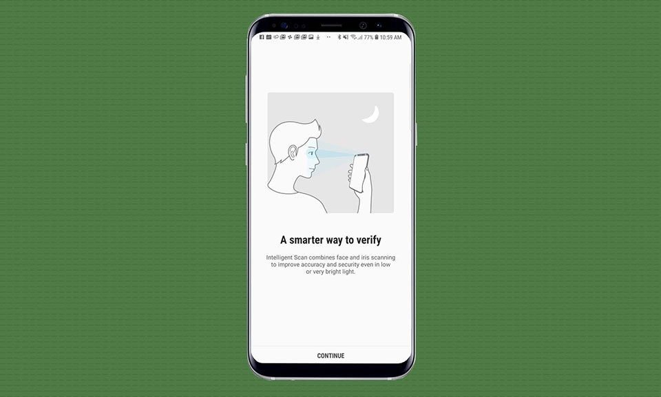 Hướng dẫn cài đặt Intelligent Scan cho Galaxy S9 / Galaxy S9+