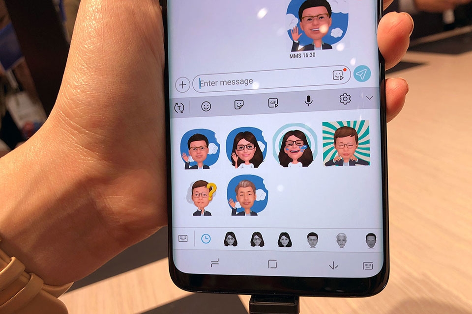 AR Emoji trên Samsung Galaxy S9