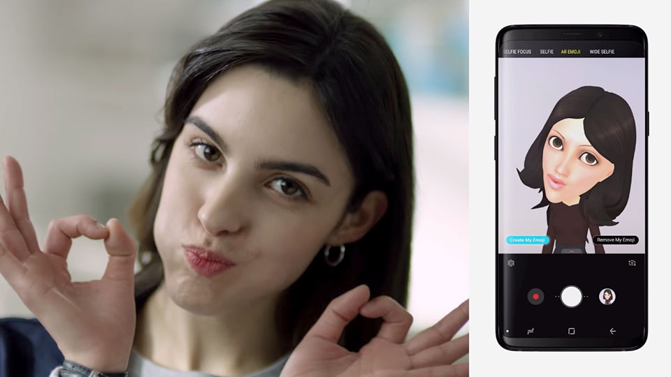 AR Emoji trên Samsung Galaxy S9