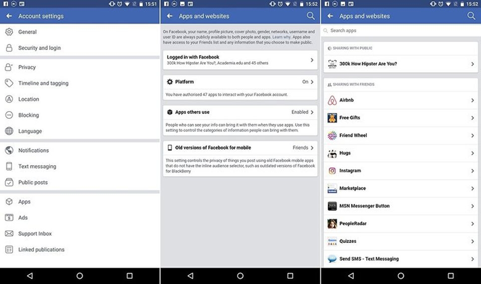 Cách xem các ứng dụng theo dõi bạn trên Facebook Cách xem các ứng dụng theo dõi bạn trên Facebook