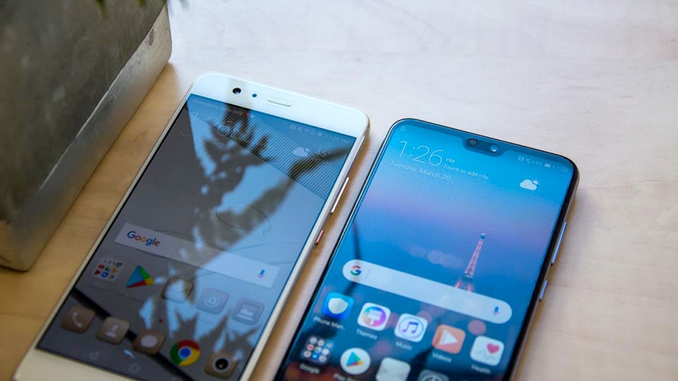 So sánh Huawei P20 Pro vs Huawei P10 Plus So sánh Huawei P20 Pro vs Huawei P10 Plus
