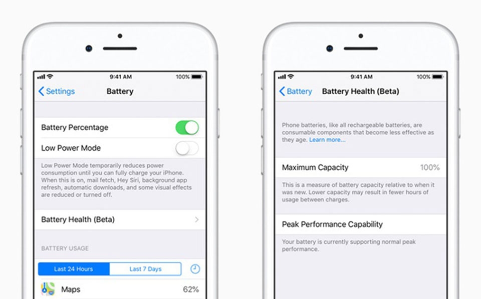 Tìm hiểu tính năng Battery Health trên iOS 11.3