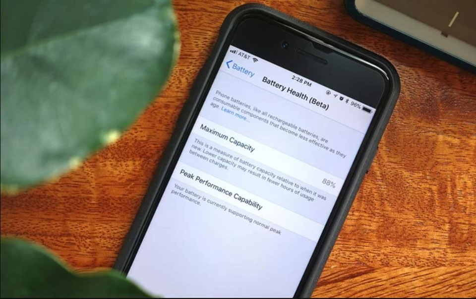 Tìm hiểu tính năng Battery Health trên iOS 11.3