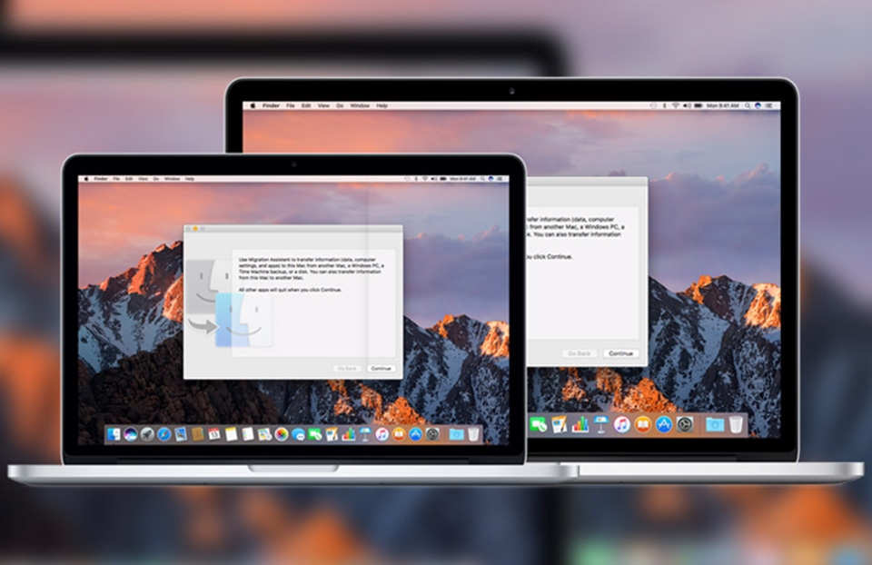 Chuyển dữ liệu từ Mac cũ sang MacBook Pro 2016