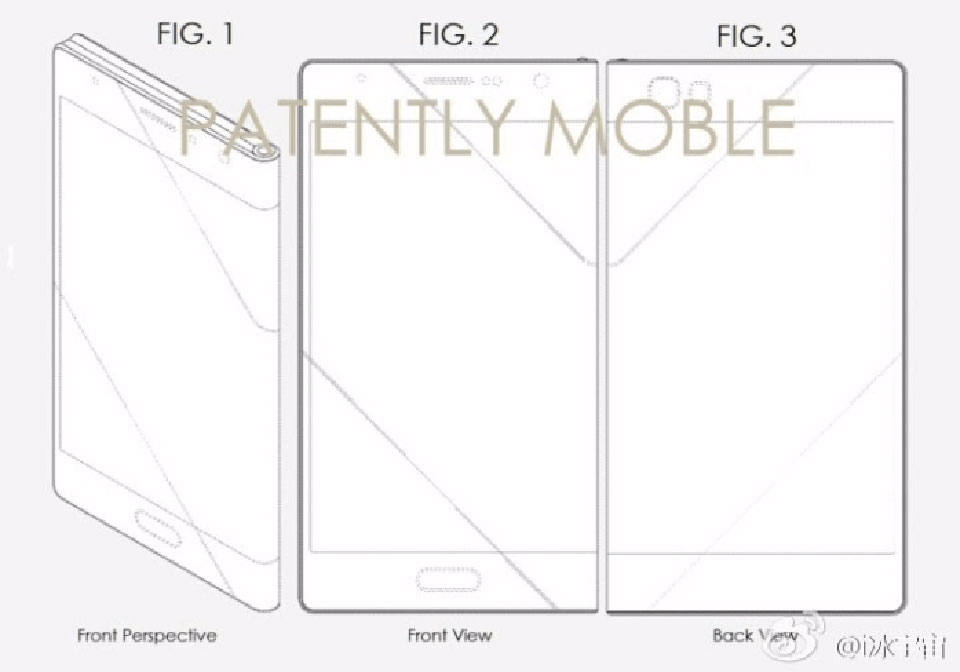 Bằng sáng chế mà Samsung đăng kí về smartphone biến hình
