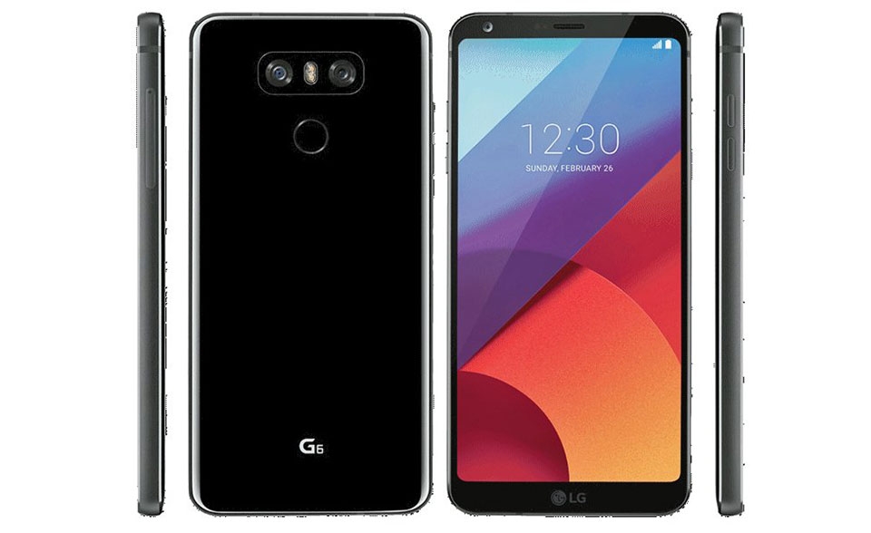 Hình ảnh render của LG G6 được Evan Blass chia sẻ