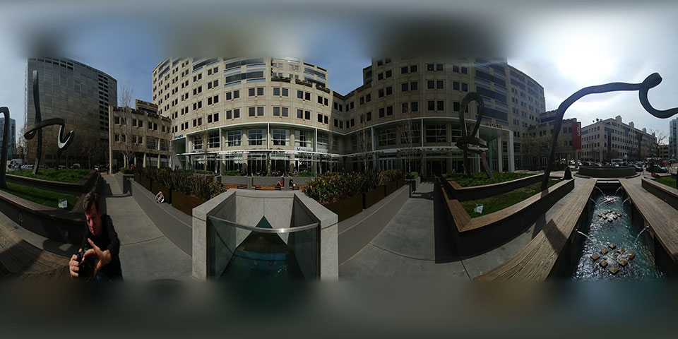 Một ảnh chụp từ chế độ Panonama ở LG G6 xem trên chế độ phẳng Một ảnh chụp từ chế độ Panonama ở LG G6 xem trên chế độ phẳng