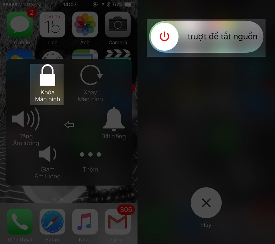 Bật / tắt nguồn iPhone không dùng phím cứng Cách tắt nguồn iPhone 11