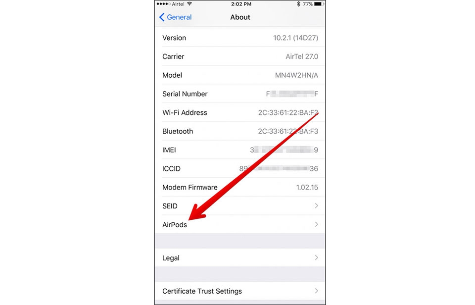 Kiểm tra và cập nhật firmware trên tai nghe AirPods Kiểm tra và cập nhật firmware trên tai nghe AirPods