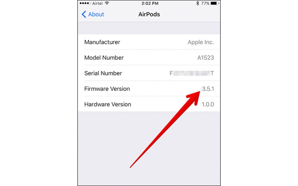 Kiểm tra và cập nhật firmware trên tai nghe AirPods Kiểm tra và cập nhật firmware trên tai nghe AirPods