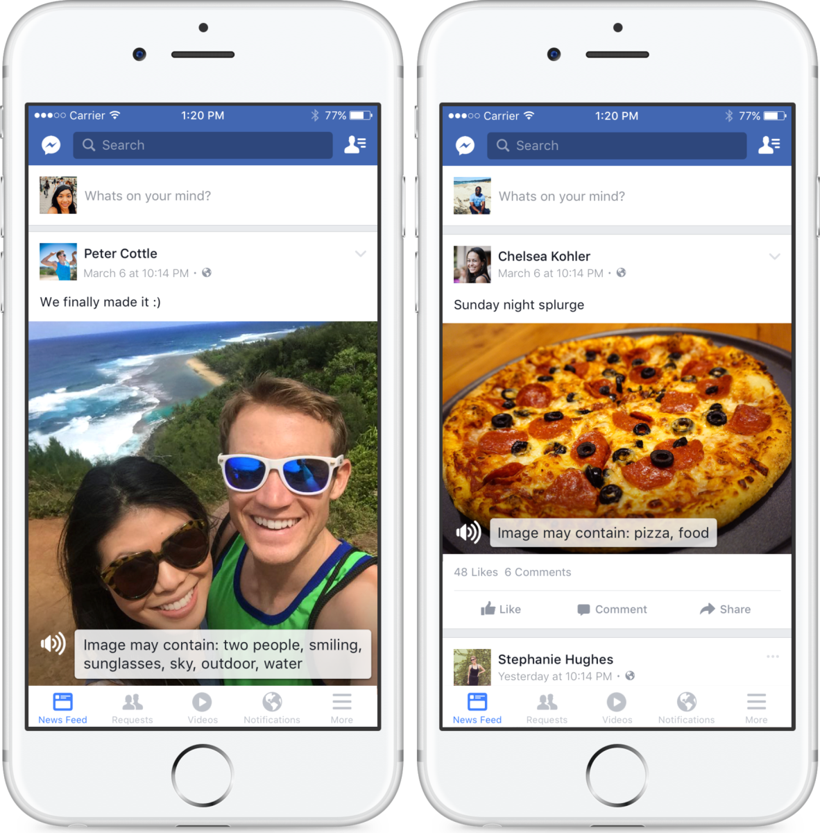 Facebook ra mắt công cụ cho người khiếm thị Facebook ra mắt công cụ cho người khiếm thị