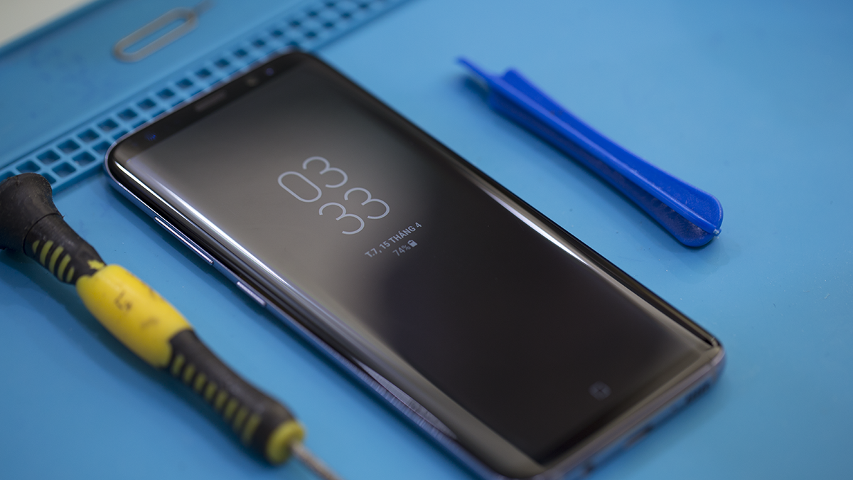 Tìm hiểu nội thất bên trong Galaxy S8 tại Việt Nam