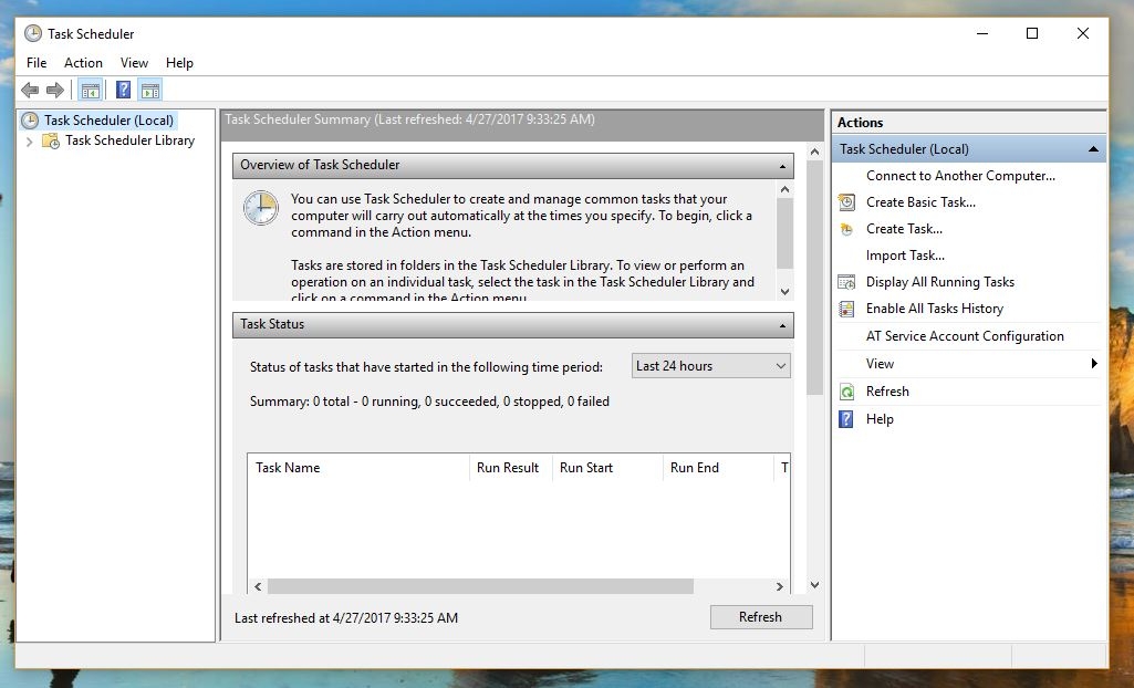 Thiết lập Window 10 tự chuyển sang nền đen khi tối