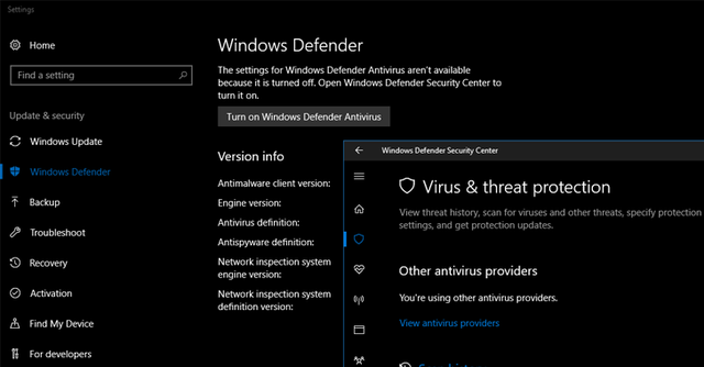 Bản vá bảo mật trên Windows Defender đã được cập nhật Bản vá bảo mật trên Windows Defender đã được cập nhật