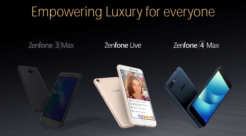 Asus cho ra mắt 3 smartphone ZenFone 4 vào cuối tháng