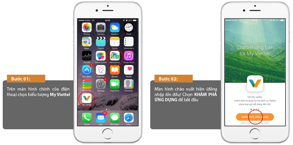 Hướng dẫn sử dụng và cách đăng ký ứng dụng My Viettel