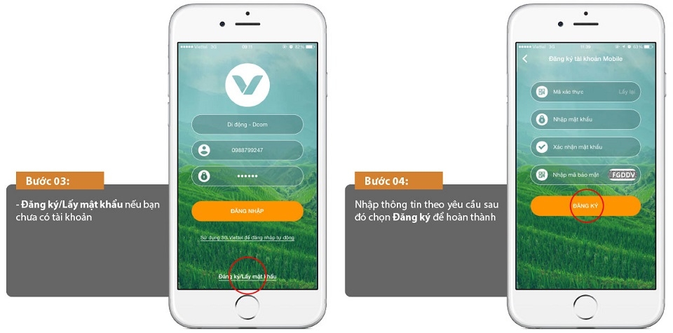 Hướng dẫn sử dụng và cách đăng ký ứng dụng My Viettel