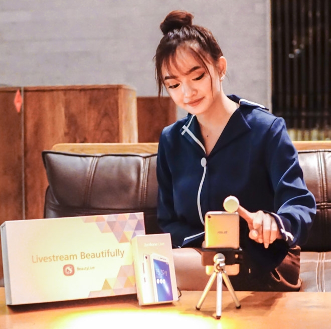 Kaity Nguyễn làm gương mặt đại diện cho ZenFone Live