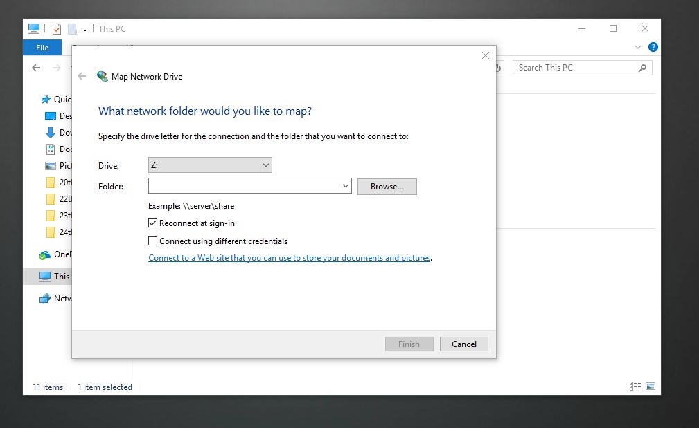 Hướng dẫn biến OneDrive thành ổ cứng trên máy tính
