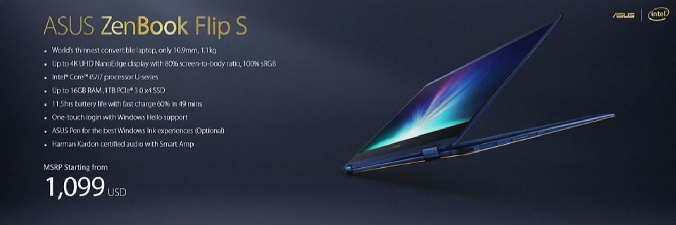 Asus giới thiệu 5 mẫu laptop tại Computek 2017