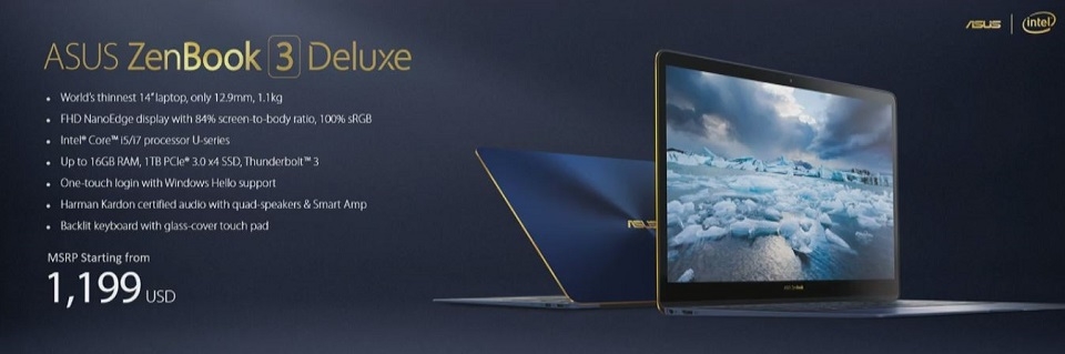 Asus giới thiệu 5 mẫu laptop tại Computek 2017