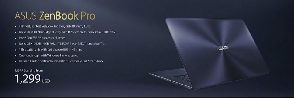 Asus giới thiệu 5 mẫu laptop tại Computek 2017