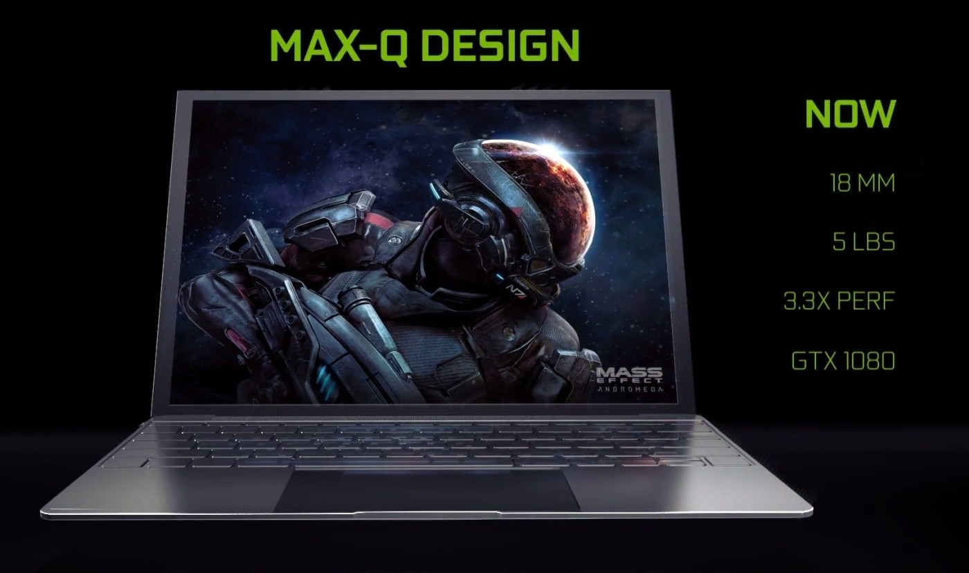 Thiết kế Max-Q của NVIDIA giúp laptop gaming nhỏ gọn