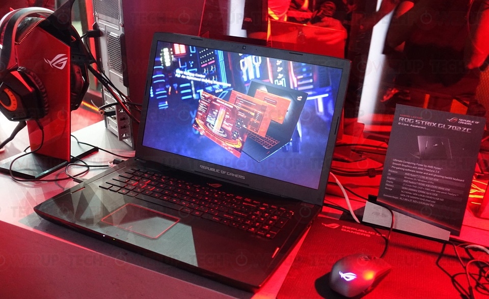 ASUS ra mắt laptop gaming ROG STRIX GL702ZC 