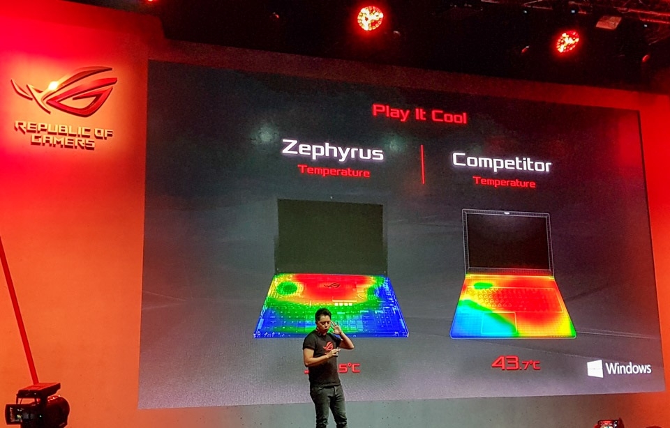 Asus cho ra mắt laptop gaming Asus ROG Zephyru