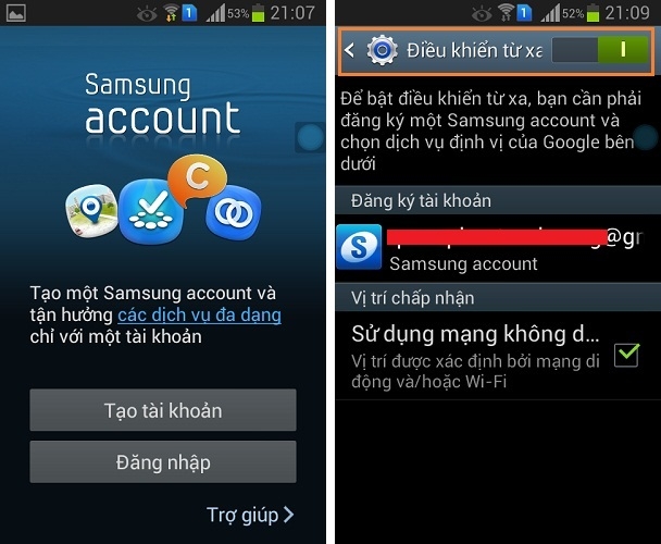 Hướng dẫn sử dụng tính năng Find My Mobile Samsung