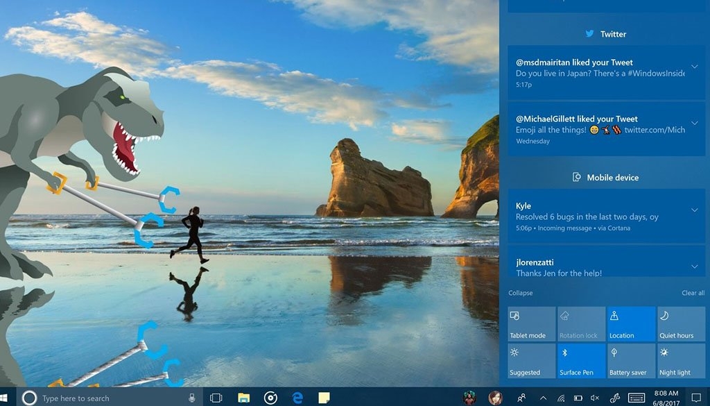 Tải file ISO Windows 10 Insider Preview build 16215