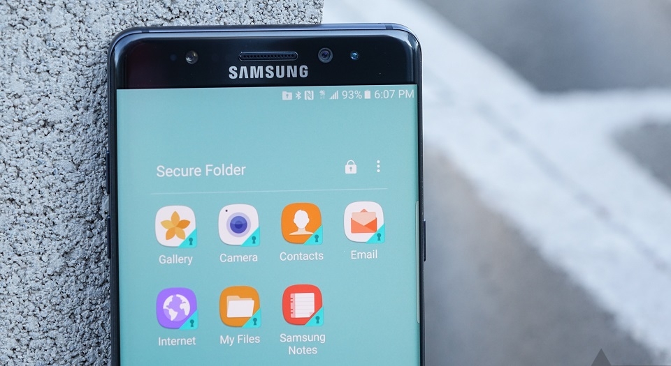 Ứng dụng Secure Folder của Samsung được lên CH Play