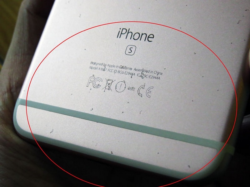 Phân biệt vỏ máy iPhone 6s zin và vỏ lô để dựng lại Phân biệt vỏ máy iPhone 6s zin và vỏ lô để dựng lại