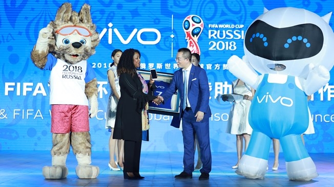 Vivo là nhà tài trợ chính thức FIFA World Cup 2018 Vivo là nhà tài trợ chính thức FIFA World Cup 2018