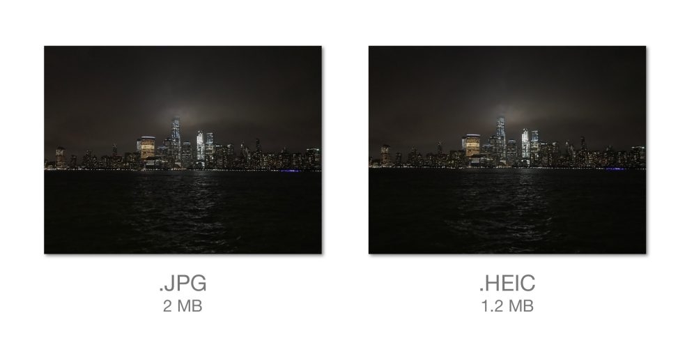 Đinh dạng ảnh HEVC và HEIF trên iOS 11 