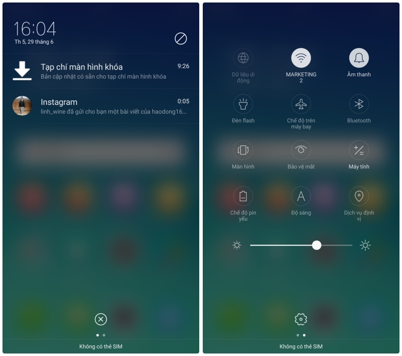 So sánh giao diện TouchWiz và ColorOS So sánh giao diện TouchWiz và ColorOS