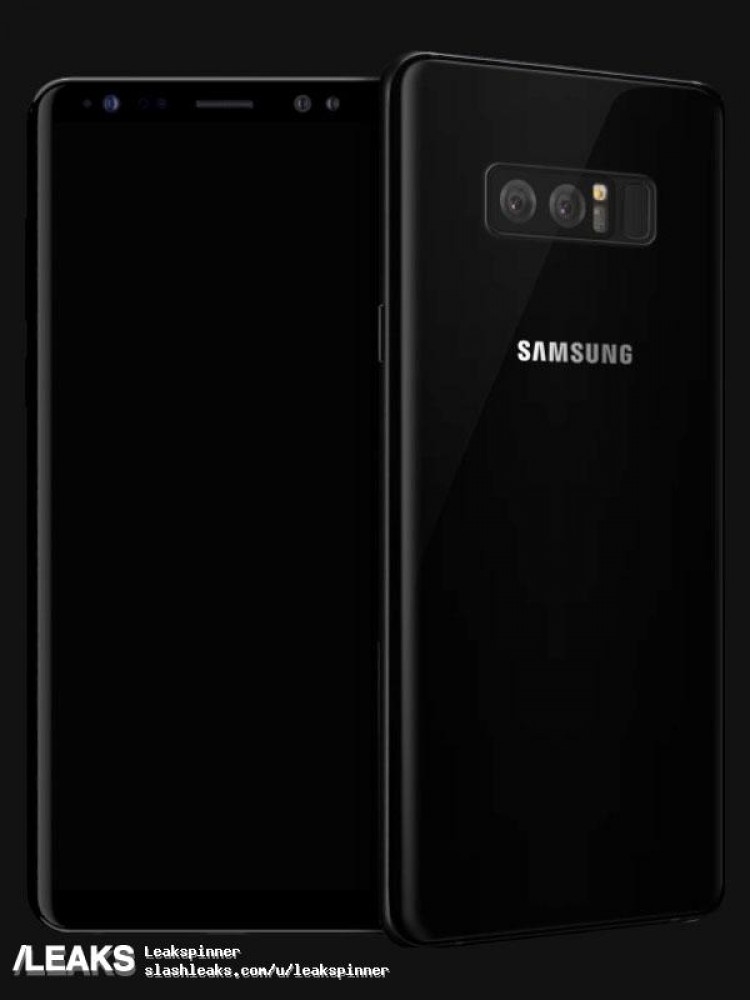 Tiếp tục rò rỉ hình ảnh Galaxy Note 8