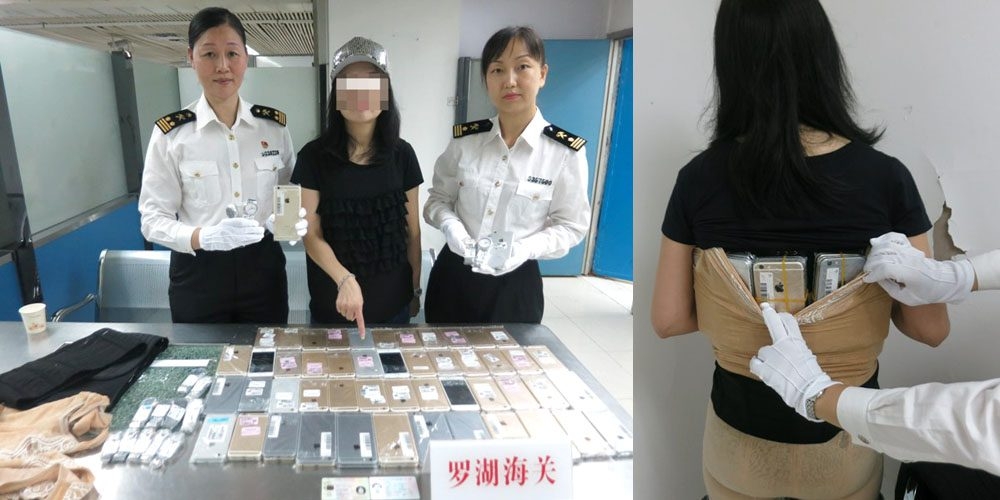 Dân buôn iPhone mang trên mình hơn 100 chiếc iPhone Dân buôn iPhone mang trên mình hơn 100 chiếc iPhone