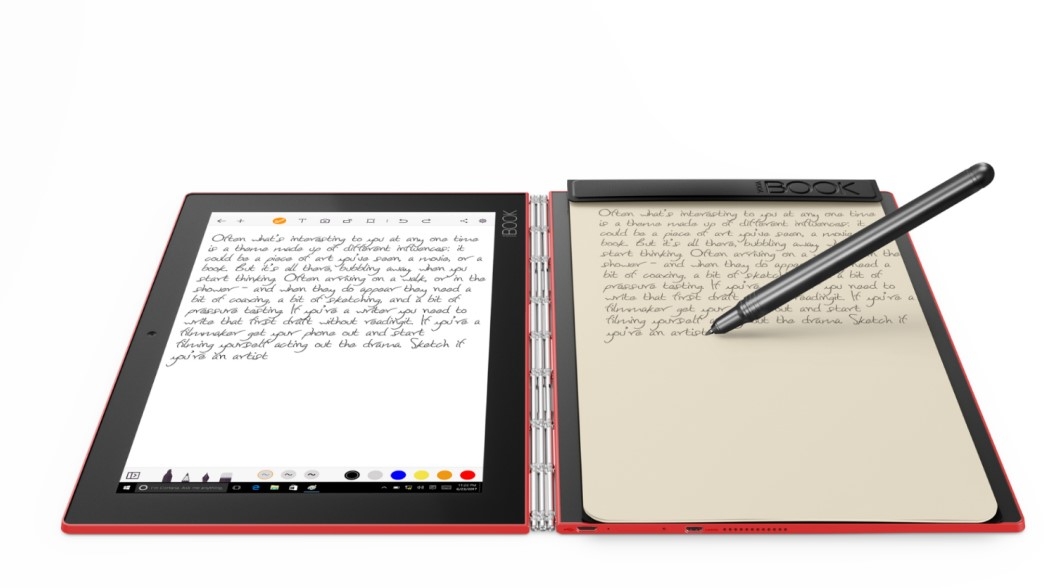 Máy tính bảng Lenovo Yoga Book bổ sung 2 màu mới