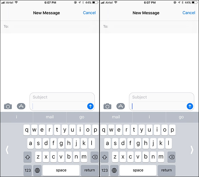 Tính năng sử dụng bàn phím một tay trên iPhone 