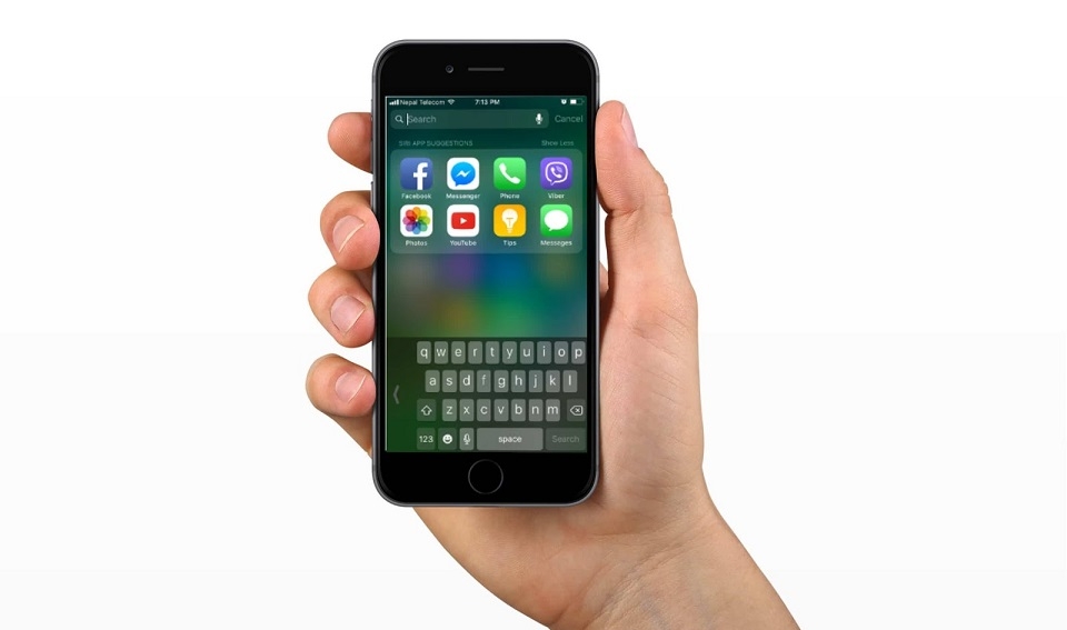 Tính năng sử dụng bàn phím một tay trên iPhone 