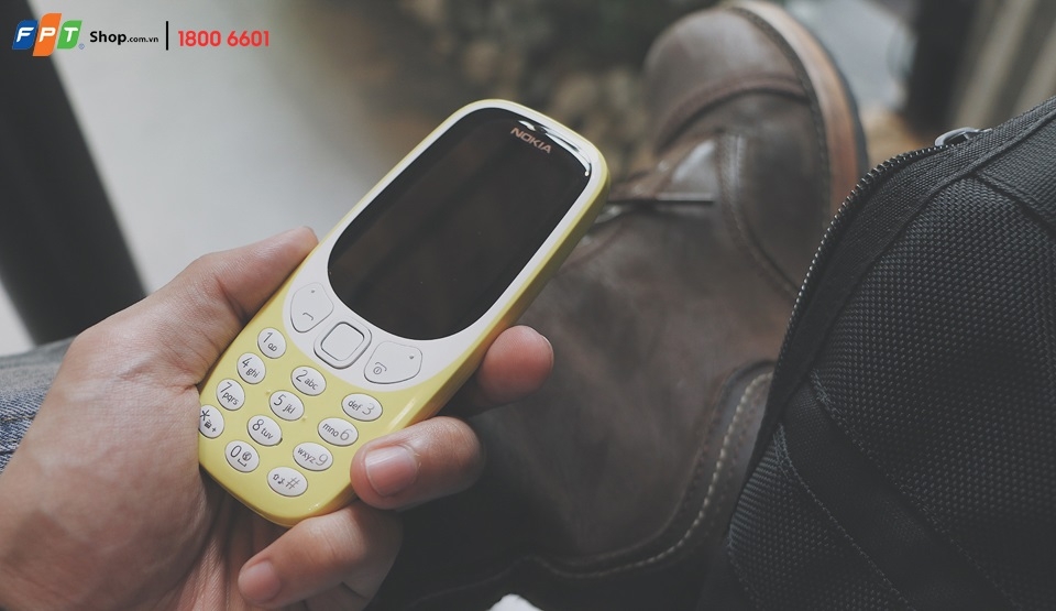 Vỏ hộp Nokia 3310 (2017) được làm mới