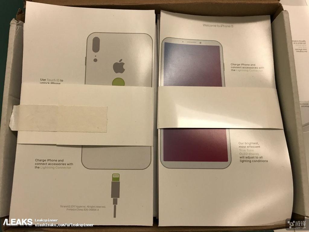 Rò rỉ sách hướng dẫn iPhone 8 tiết lộ thiết kế lạ Rò rỉ sách hướng dẫn iPhone 8 tiết lộ thiết kế lạ