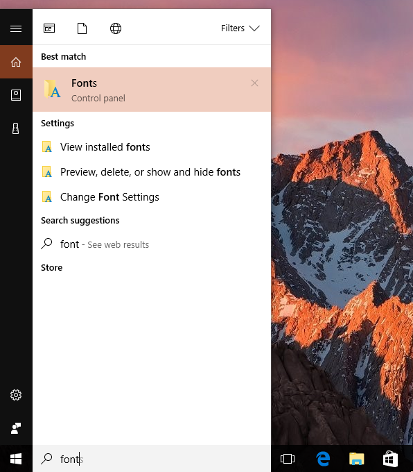Cách thay đổi Font chữ trên Windows 10 Cách thay đổi Font chữ trên Windows 10