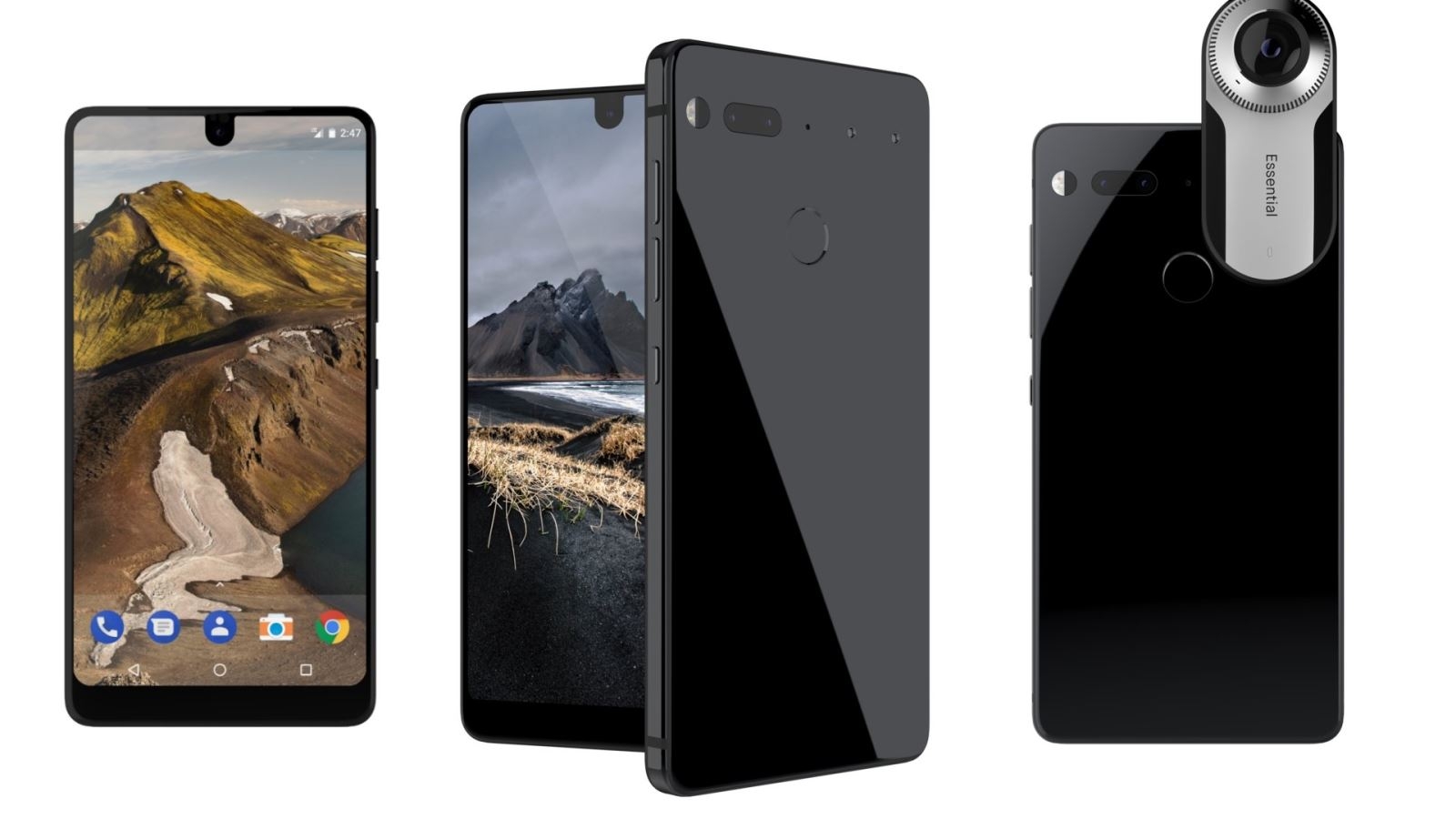 Mời tải về bộ hình nền trên Essential Phone