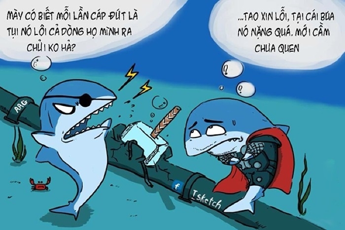 Cáp quang biển AAG lại tiếp tục gặp sự cố Cáp quang biển AAG lại tiếp tục gặp sự cố