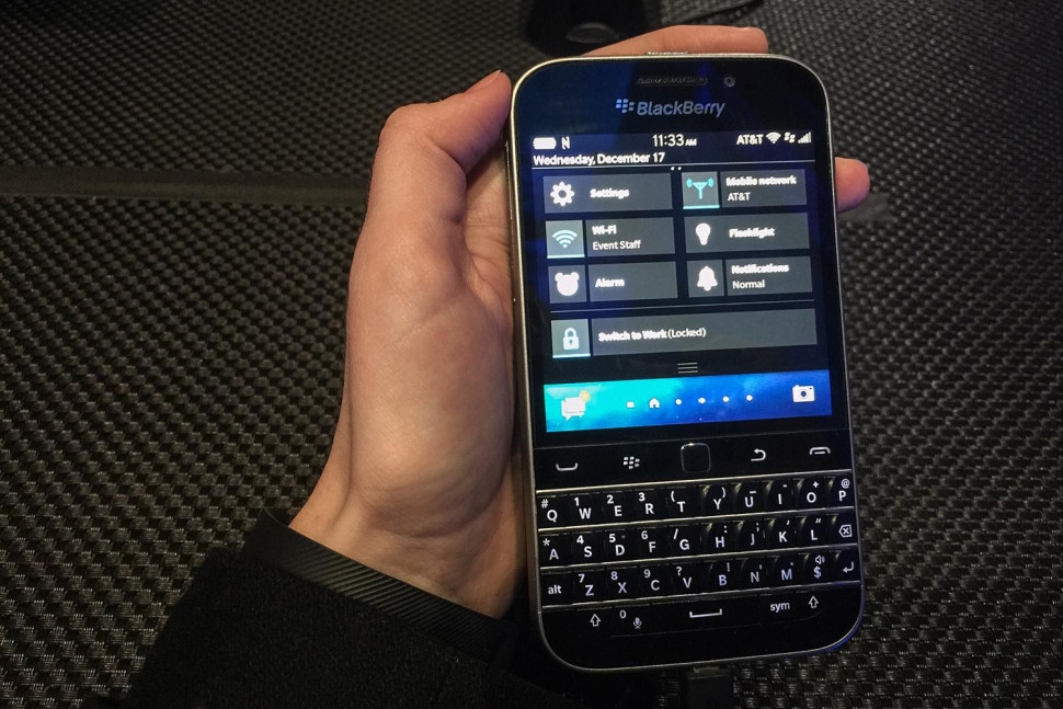 BlackBerry sẽ ngừng sản xuất dòng điện thoại Classic 2