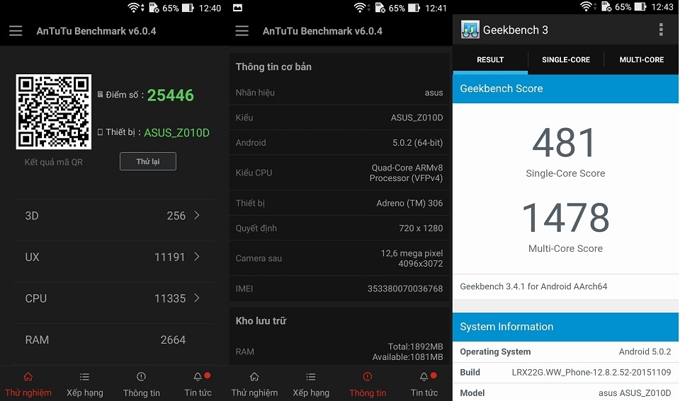 Đánh giá Asus Zenfone Max: Thiết kế tốt, pin trâu và giá mềm