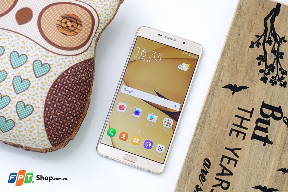 Mở hộp và trên tay Samsung Galaxy A9 Pro chính hãng